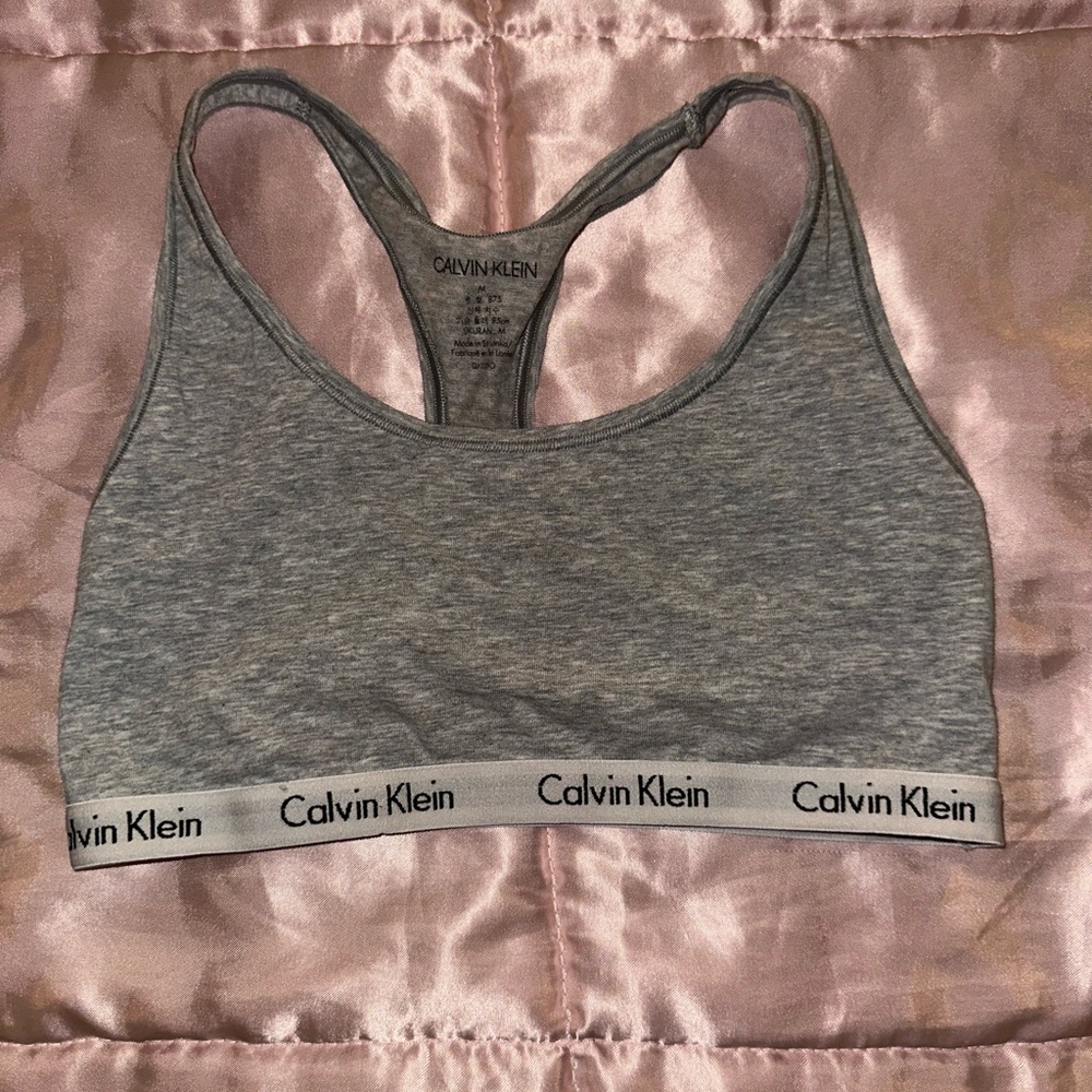 Calvin Klein Women's Gray Bralette